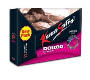 KamaSutra dotted condoms pack of 12pcs