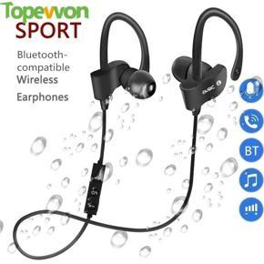 Wireless Bluetooth Earphone Ear-hook Headphone Music Sports Waterproof Earbuds Game Hands-free Headset for iPhone Android