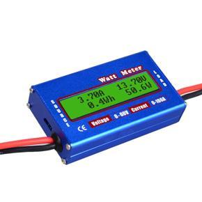 RC Watt Meter 100A po-wer Analyzer Digital LCD Balance batt-ery Voltage Checker