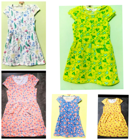 2 pcs Baby Girls Frock without Pant Summer Collection ferrywalibd