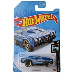 Hot Wheels New '69 Chevelle Blue X-Raycers -2021