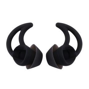 XHHDQES 12Pcs Replace Noise Isolation Ears with Extract Layer Comfort Ears for Bose Ear Tips Qc20 Qc20I QC30 Sie2 IE2 Ie3 Black