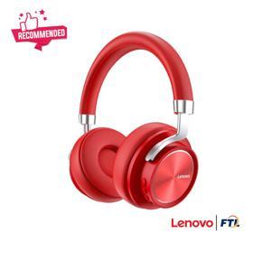 Lenovo HD800 Red Bluetooth Gaming Headset Subwoofer Bass Stereo Sports Earphone with Mic