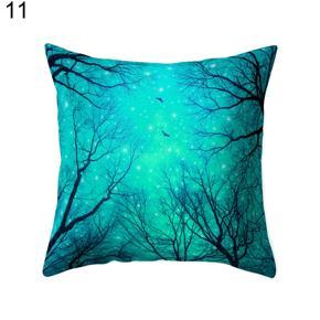 Forest Dreamlike Scenery Pattern Throw Pillow Case Cushion Cover Home Sofa Decor