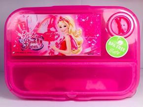 Plastic Lunch Box Barbie