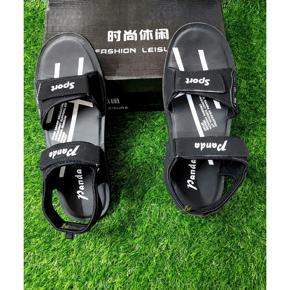 Panda Belt Sandal for Men - Black