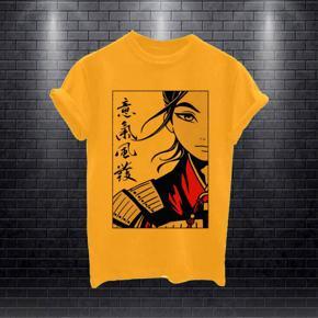 Ladies Yello Sad Mind Half Sleeve T-shirt