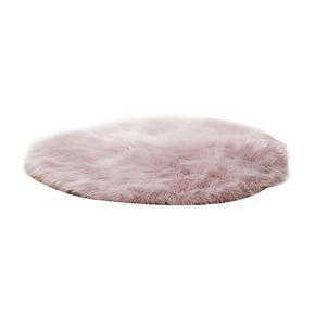 Soft Acrylic Fiber Round Mat Carpet Bedroom Living Room Floor Dressing Table Rug