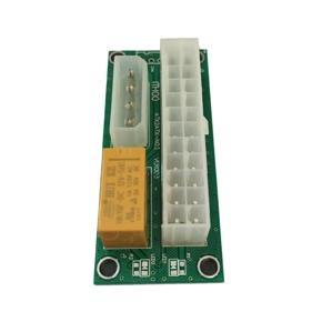 24PIN Dual Power Supply Synchronous Start Line Card Professional Startup Module - green