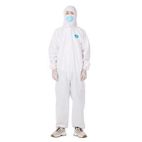 Coverall Disposable Anti-epidemic Isolation Suit Prevent Invasion for Staff Protective Clothing Dust-proof Coveralls Antistatic