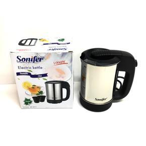 Sonifer SF 2011 Portable Travel Water Boiler 0.5 Litre - Silver/Black