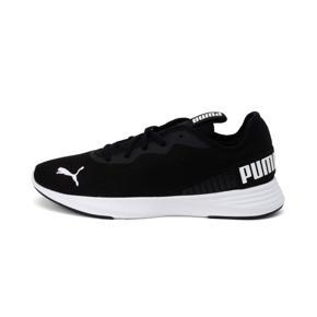 Black Mesh Lace up Sports Sneakers for Men