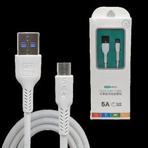 Super Fast Micro USB 5A 3.0 Fast Charging Data Charger Cable 1M Mobile phone Cable Model PS003