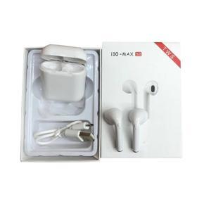 i10-max Dual Stereo Earphone Mini Headset Wireless Handsfree Earphones - white