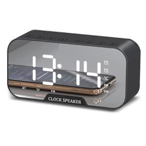 Six in one mirror bluetooth speaker card clock alarm clock audio