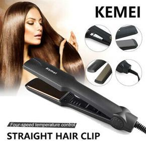 KM-329 Hair Straightener - Black