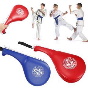 Double Kick boxing bag Training Pad Target Taekwondo Karate MMA Kickboxing Kick Target Pad Swordplay Training Gear