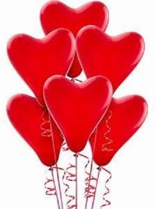 heart shaped balloon-Red-10ps