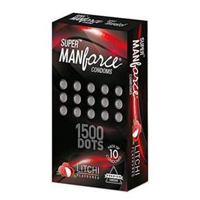 Manforce Condoms Super Litchi Flavored 10pcs