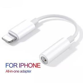 Top Quality Original Earphones Converter Cord Aux Cable Audio Connector for i-Phones Lightning to 3.5 mm Headphone Jack Adapter
