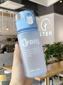 Fashionable Transparent Food Grade PC Water Bottle Simple(330ML)