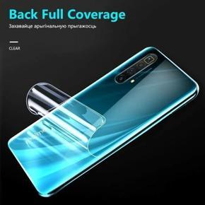 Realme X3 - Hydrogel Film back  Screen Protector Soft Film Back Poly Transparent