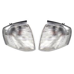 A Pair of Corner Signal Light Replacement For Mercedes Benz C Cla-ss W202 94-00