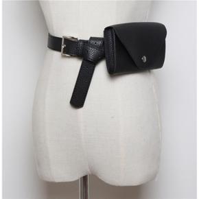 DIINOVIVO Fashion Women Waist Bag Quality PU Leather Belt Bag Female Travel Vintage Fanny Pack Waist Pouch Phone Bags WHDV0631