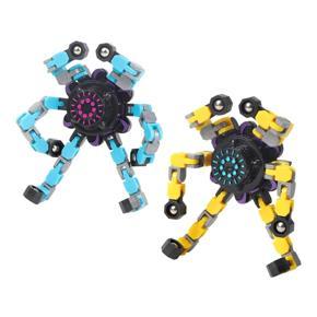 Deformed Fidget Spinner Chain Toys For Children Hand Spinner Vent Toys Adult Stress Relief Sensory Gyro Gift