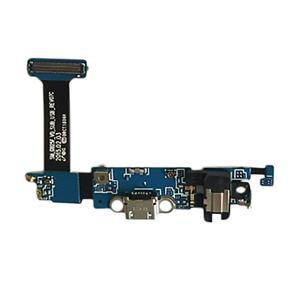USB Dock Charging Port Flex Cable for Samsung Galaxy S6 Edge /G925F with Microphone and Headphone Jack Replacement