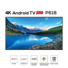 TCL 50" P618 UHD Android TV Dynamic 4K HDR display
