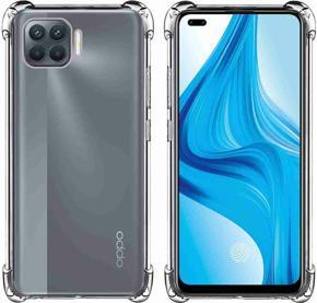 Soft Silicon transparent bumper case back cover FOR Oppo F17 pro