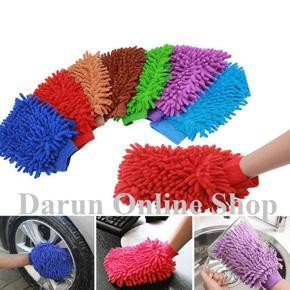 Car or Bike Wash Gloves Towel Microfiber Car or Bike Cleaning Care Detailing Tools Chenille Soft Towel For Automotives