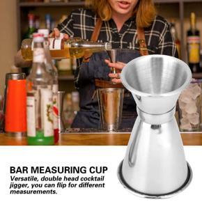 Stainless Steel Cocktail Jigger Double Head Measuring Cup Ounce B a r Shaker Tool