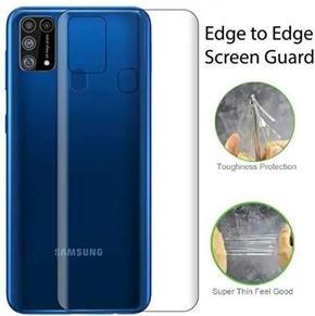 For Samsung Galaxy M31 Transparent back protector clear poly back screen protector For Samsung Galaxy M31S