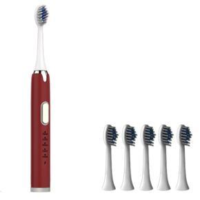 Cimiva Toothbrush Ultra Sonic Washable Relaxing Powerful 5 Speed Electric Toothbrush