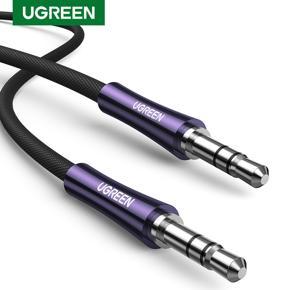 UGREEN 3.5mm Male to Male Auxiliary Aux Stereo Professional HiFi Cable 2m Copper Core Braided Audio Speaker 3.5 Jack