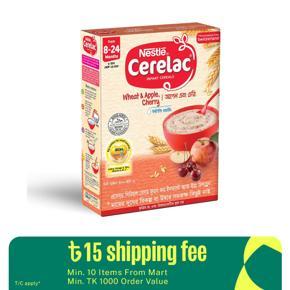 CERELAC Stage 2 Wheat & Apple, Cherry with Milk 400g BiB