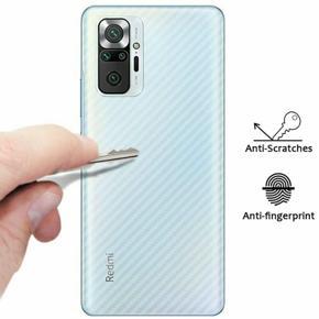 Carbon Fiber Back Film For Xiaomi Redmi Note 10 / Redmi Note 10s