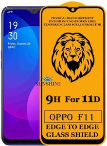 9H Full Glue Tempered Glass Screen Protector For Oppo F11