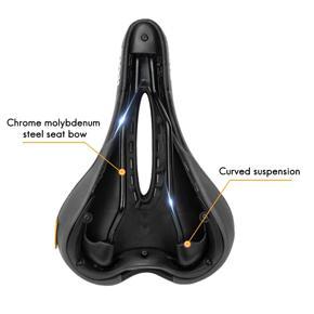 bicycle seats for comfort men-1 x bike saddle-black