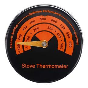 FLYEER Magnetic Stove Thermometer Wood Burner Top Thermometer Stove Temperature Meter Stove Flue Pipe Thermometer