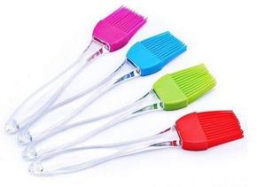 Silicone 2pcs Oil Brush - Transparent