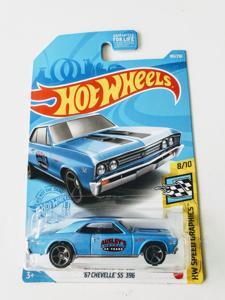 Hot Wheels 67 Chevelle SS 396 Blue  2021 HW Speed Graphics