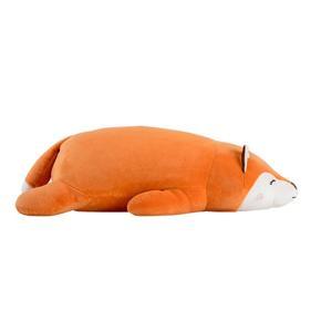 Lying Fox Cushion Plush Fox Animal Doll  Stuffed Doll Toy Cute Animal Shape Pillow Children Gifts
