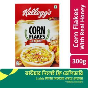 Kelloggs Corn Flakes With Real Honey 300g