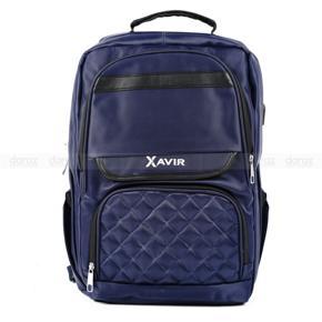 New Hot Look Fashionable Laptop Backpack: XB-03 Navy Blue