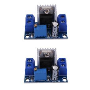 ARELENE 2X LM317 DC-DC 1.5A 1.2-37V Adjustable Power Supply Board DC Converter Buck Step Down Module Linear Voltage Regulator