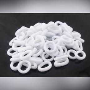 30 Pcs Kids Hair Bands - White color