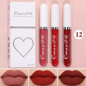 cmaaDU 3 Colors Liquid Lipstick Set